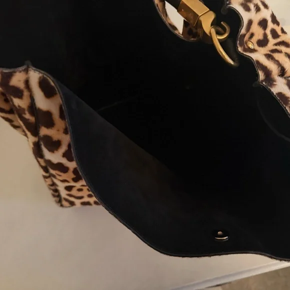 YSL Roady Sac Hobo Bag- Leopard - Picture 9 of 9